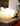 Vintage 1970s Peil + Putzler mushroom glass table lamp