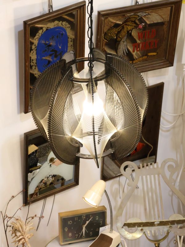 Paul Seconデザイン ヴィンテージ ストリング ペンダントランプ 1960s-70s Vintage String Pendant Lamp by Paul Secon – COLLECT