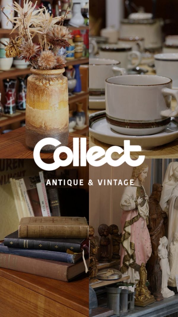 店舗限定でご覧いただけるヴィンテージ雑貨のご紹介 – COLLECT