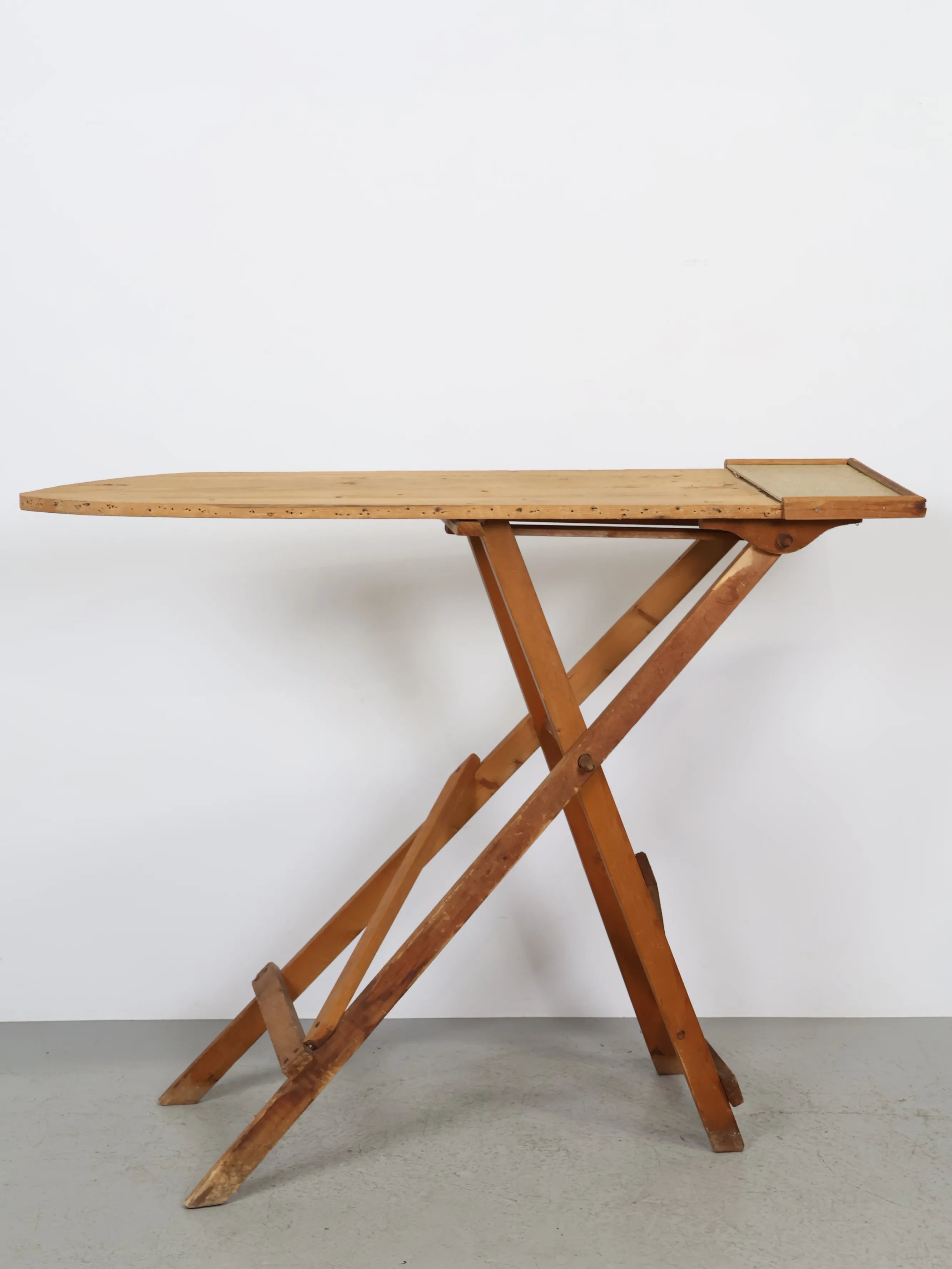 1940 - 50年代 ヴィンテージ ウッド アイロン ボード ディスプレイ台