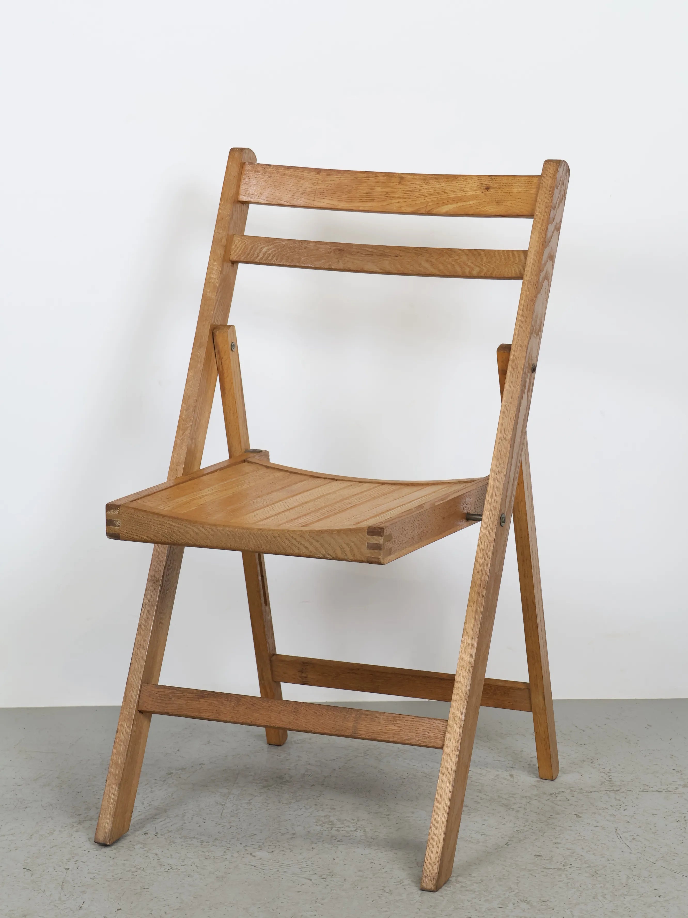 ヴィンテージ ウッド フォルディング チェア | Collect Antique