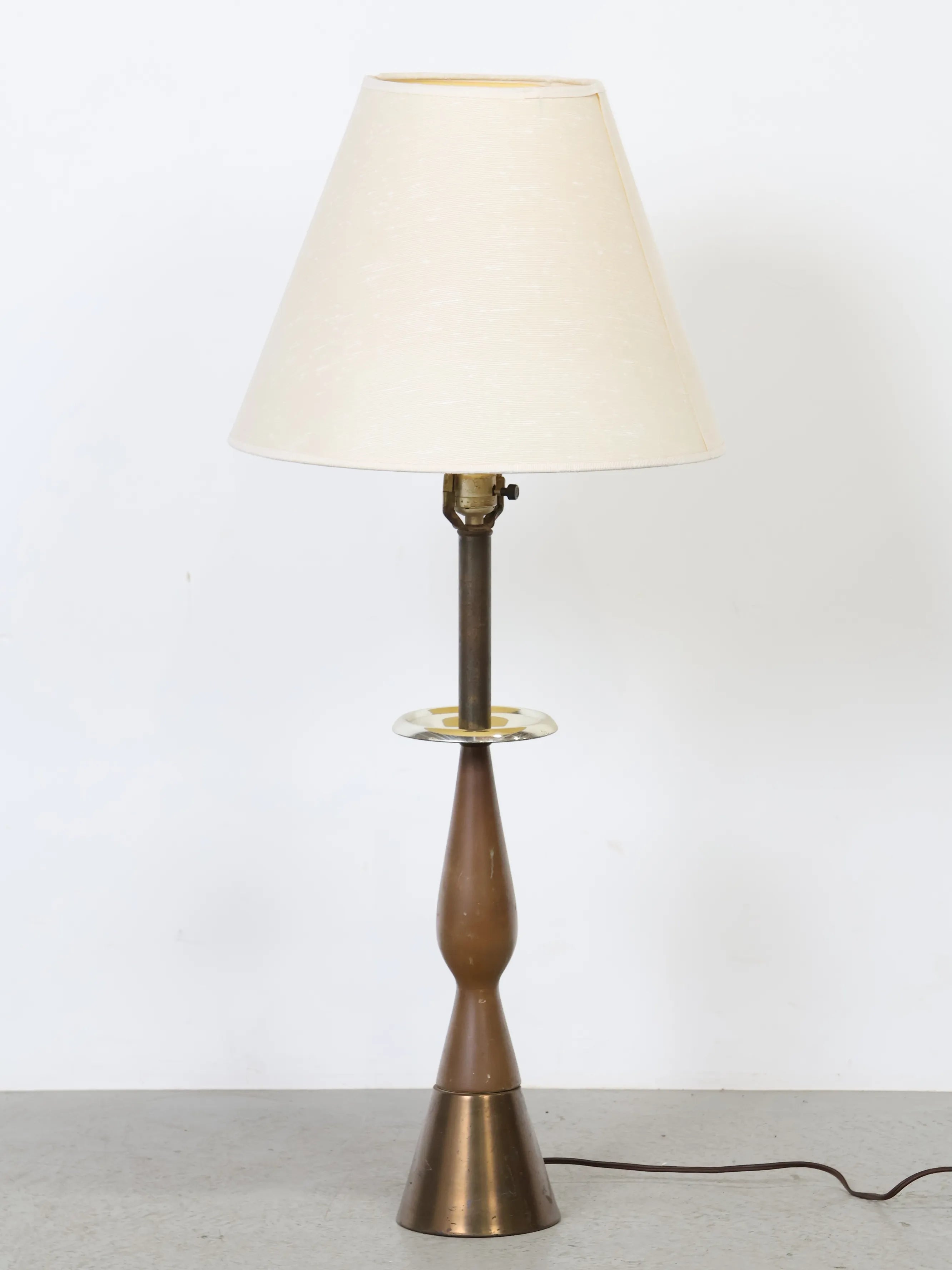 ヴィンテージ ウッドベース モダン テーブルランプ | Collect Antique