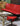 1960’s - 1970’s Black & Red Vinyl Leather chair