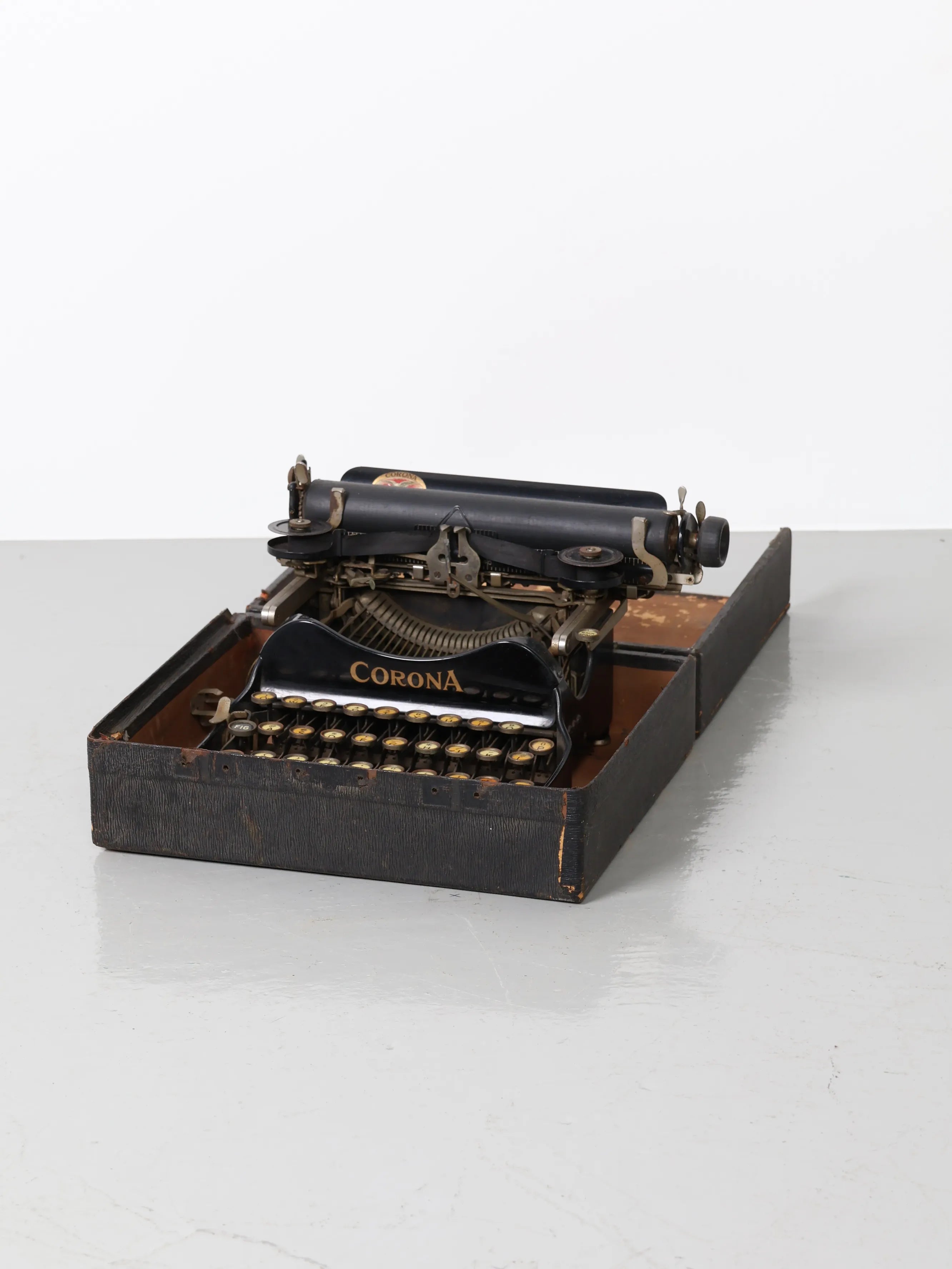 1910年代 Corona社製 ヴィンテージ ポータブル model 3 タイプライター 1910年代 Corona社製 ヴィンテージ ポータブル model 3 タイプライター