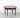 1940年代 William A. Berkey Furniture社製 ヴィンテージ レザートップ ウッド ラウンド ローテーブル