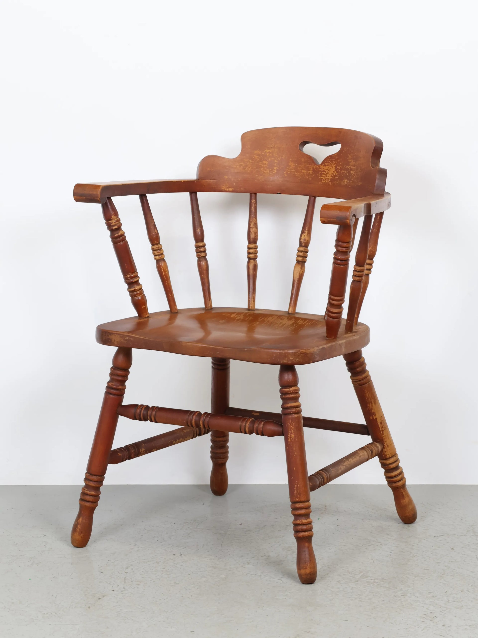 古家具ビンテージ品◾️National 木製家具 アームチェア 木製チェア 古家具ビンテージ品◾️National 木製家具 アームチェア 木製