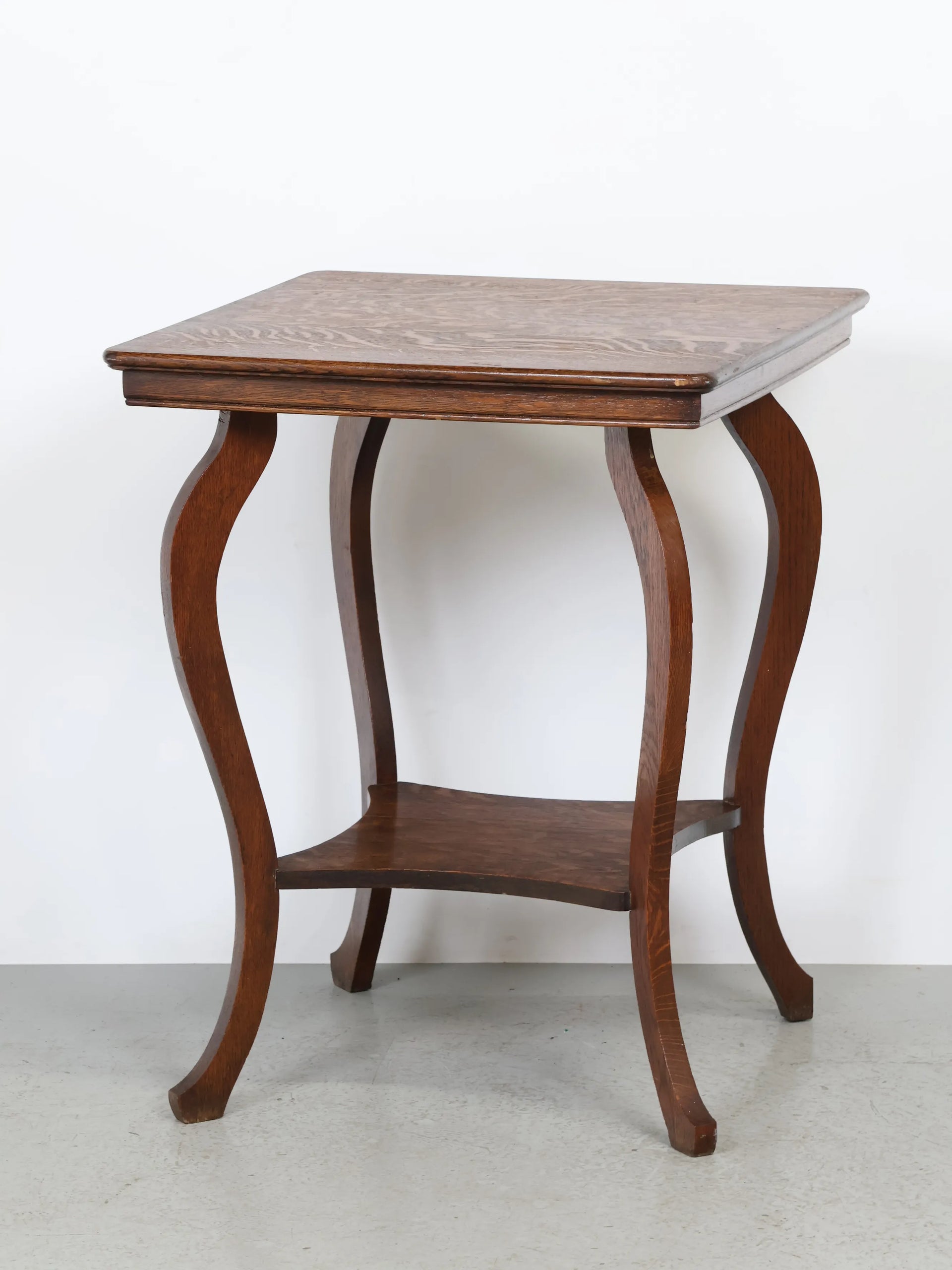 木象嵌　スクエア　サイドテーブル　ヴィンテージ ヴィンテージ オーク スクエア サイドテーブル | Collect