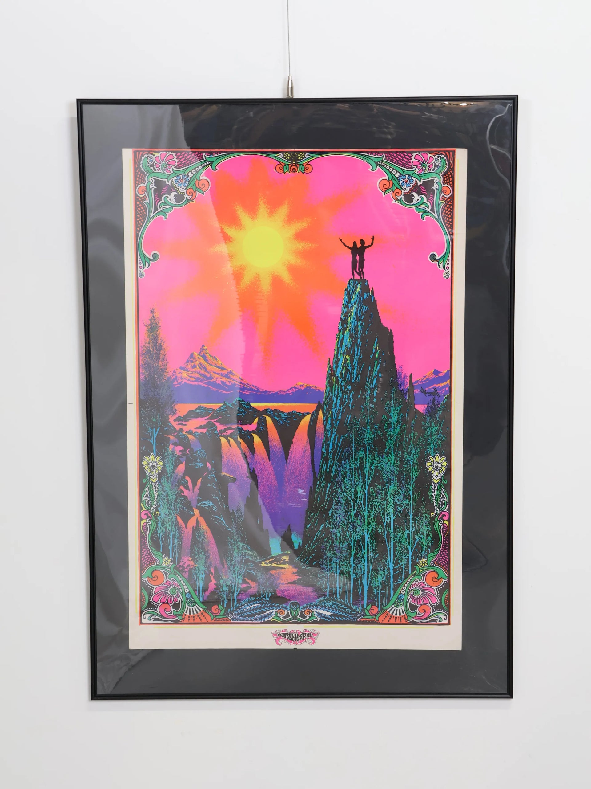 STONED AGIN! ブラックライトポスター 70年代 ビンテージ STONED AGIN ブラックライトポスター - GOOD-OLD_STAGE