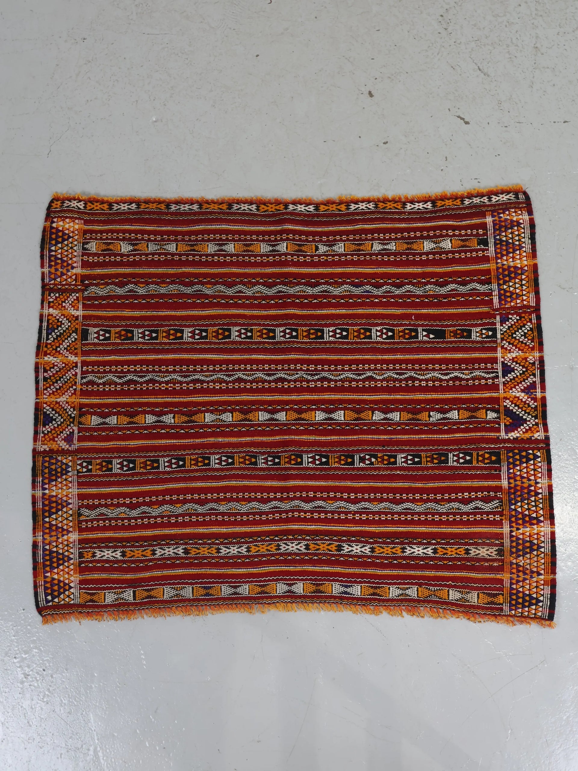 値下げ！キリム ラグ ビンテージハンドメイド ヴィンテージ ハンドメイド ラグ キリム | Collect Antique & Vintage