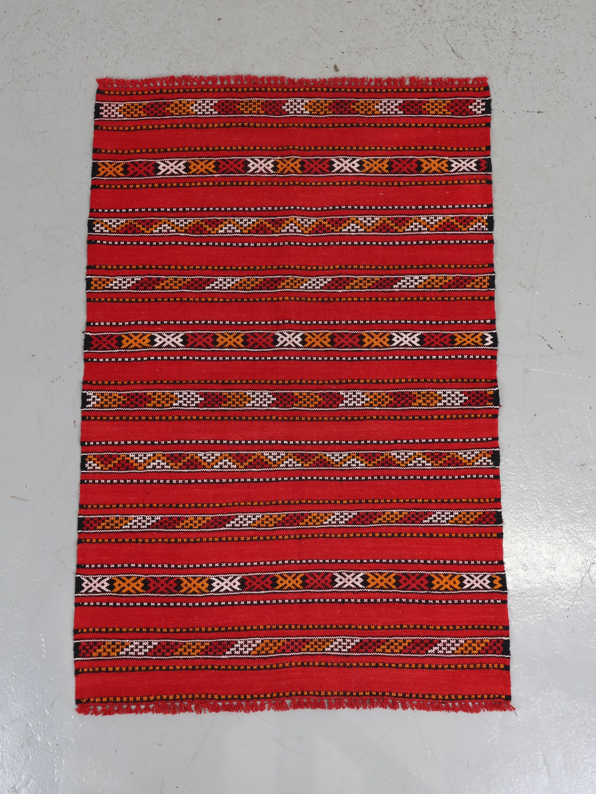 ヴィンテージ ハンドメイド ラグ キリム | Collect Antique