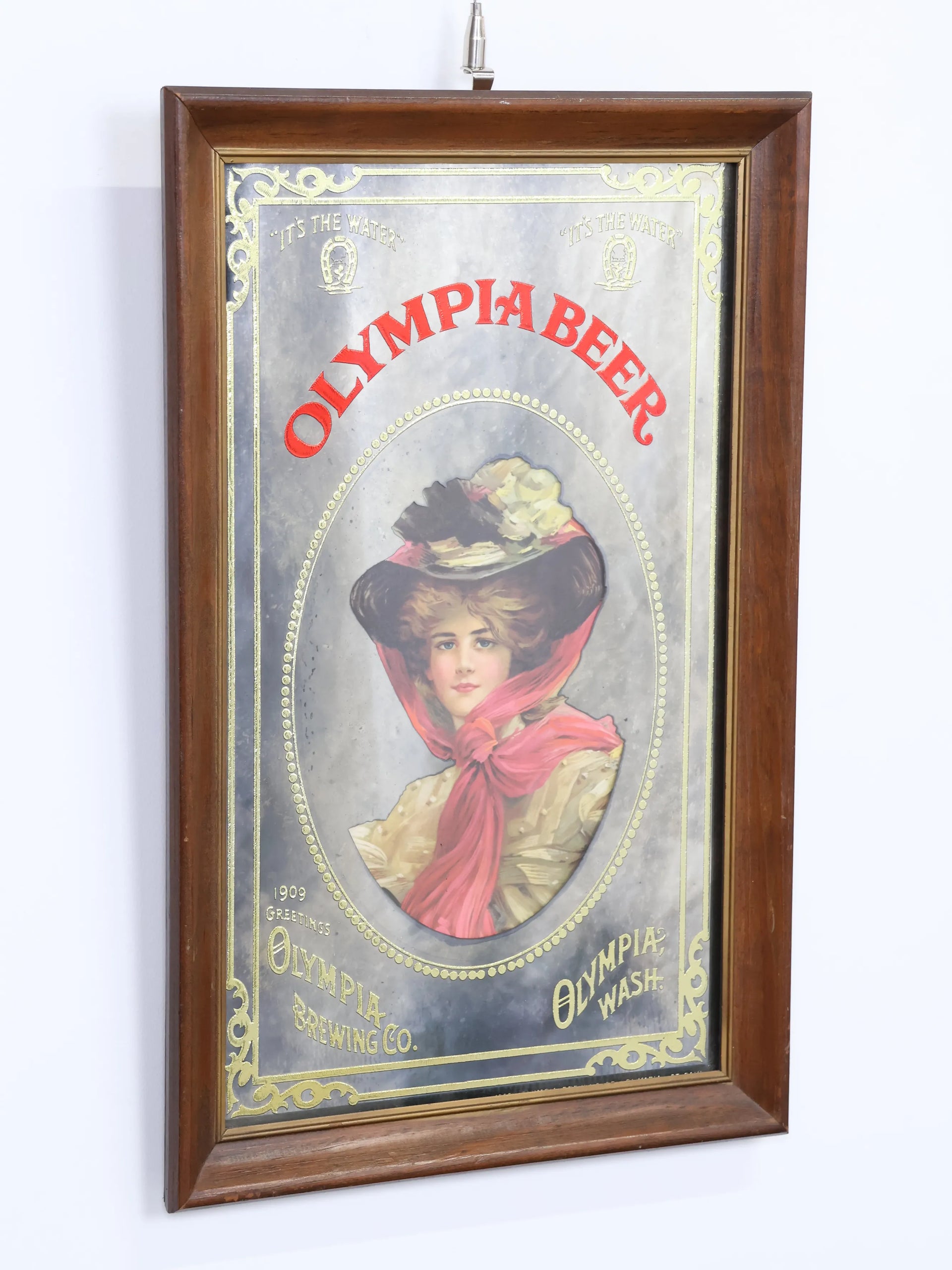 パシフィコ　BEER パブミラー ヴィンテージ Olympia Beer パブミラー | Collect Antique & Vintage
