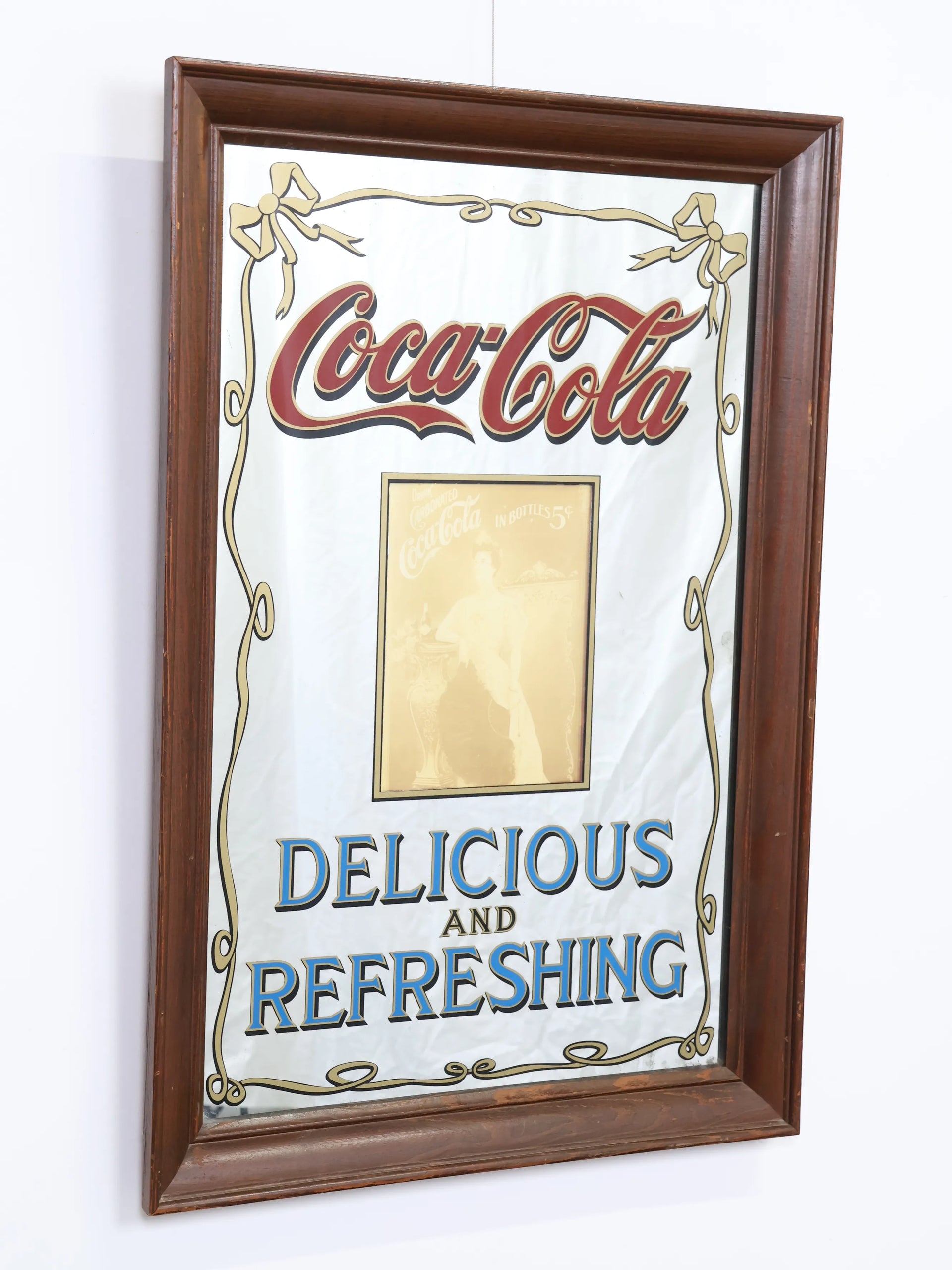 ヴィンテージ Coca Cola パブミラー | Collect Antique & Vintage