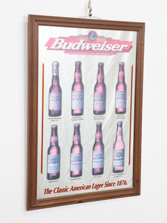 ヴィンテージ Budweiser パブミラー | Collect Antique & Vintage