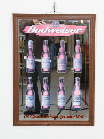 ヴィンテージ Budweiser パブミラー | Collect Antique & Vintage