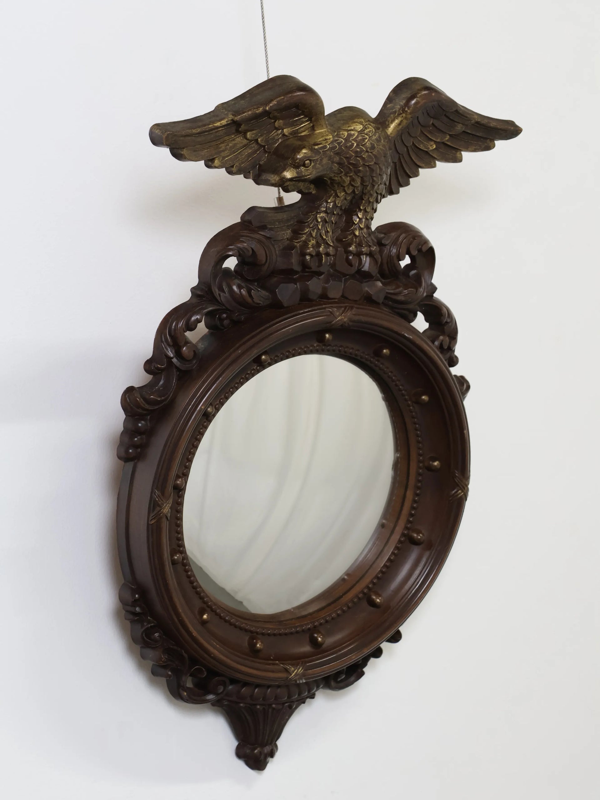 ヴィンテージ イーグルフレーム ウォールミラー | Collect Antique