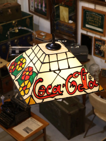 ヴィンテージ Coca Cola プラスチック ペンダントランプ | Collect