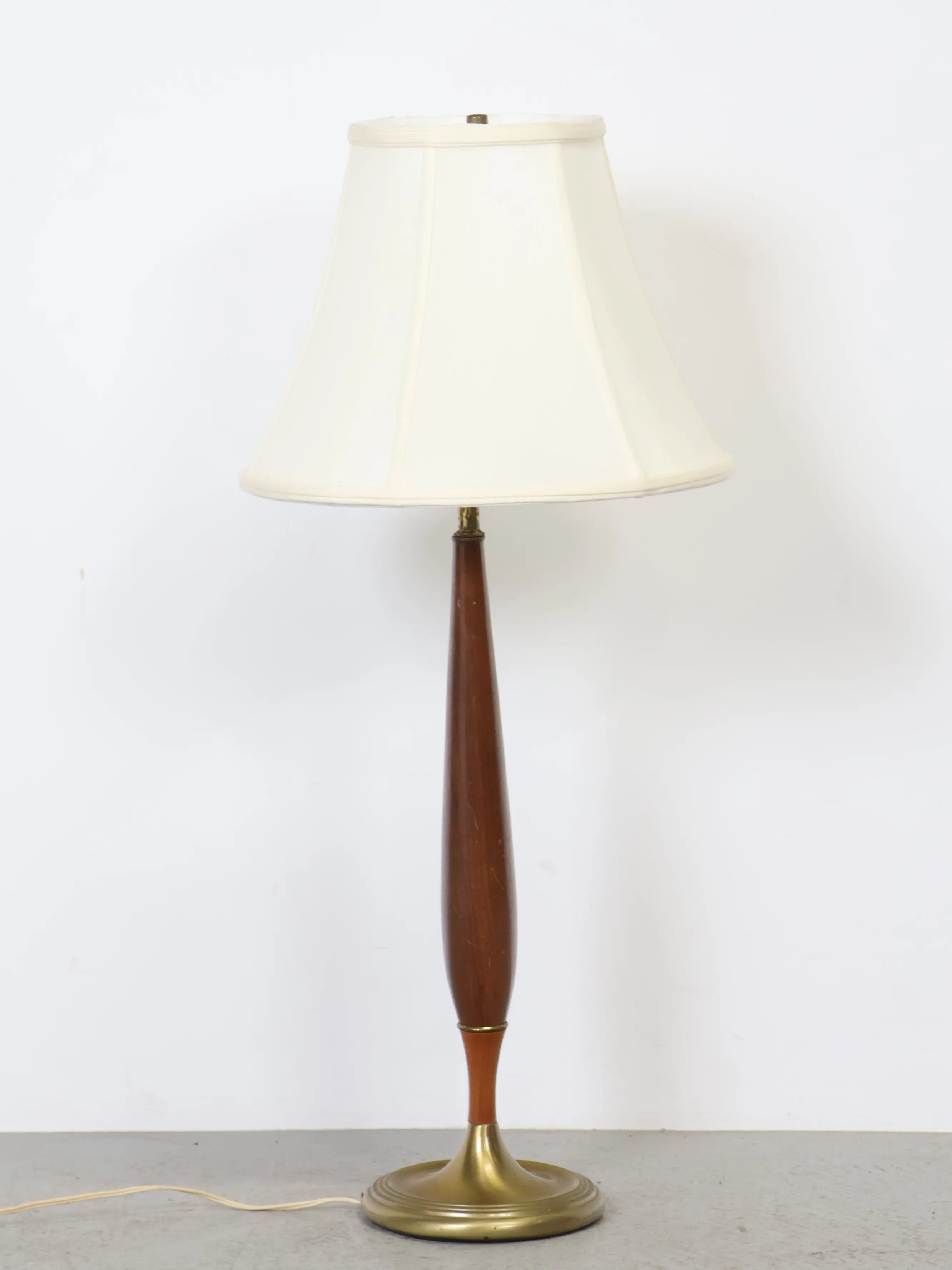 ヴィンテージ ウッドベース テーブルランプ | Collect Antique