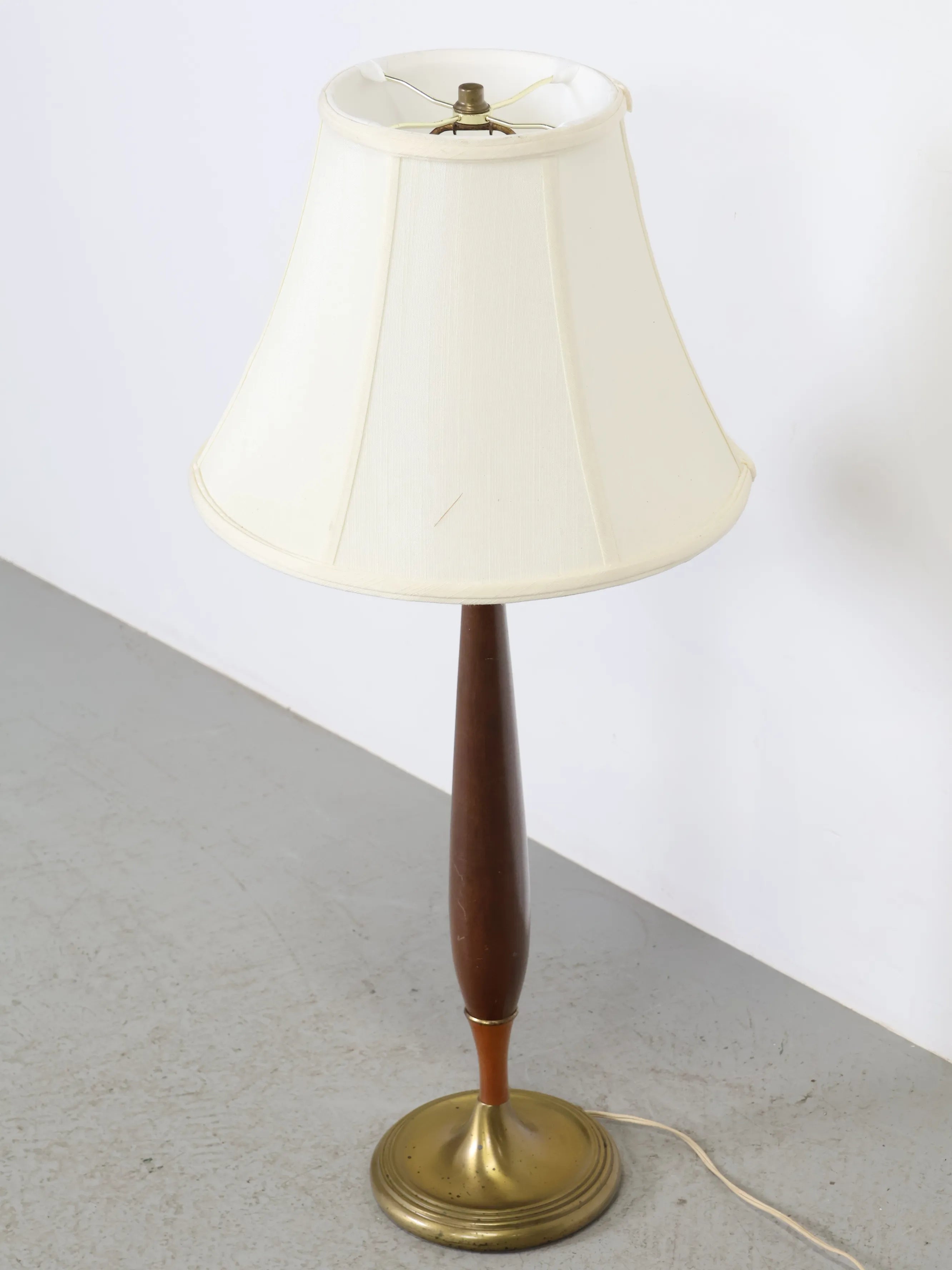 ヴィンテージ ウッドベース テーブルランプ | Collect Antique