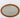 1970年代 ヴィンテージ パインフレーム オーバル ウォールミラー 壁掛けミラー