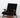 1960s-70s Vintage Wood & Black Fabric High Back Easy Chair