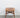 1960s Vintage Wood Cross Brace Rectangular Side Table