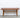 1960s-70s Vintage Mid-Century Wooden Tray Top Coffee Table