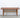 1960s-70s Vintage Mid-Century Wooden Tray Top Coffee Table