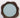 1960s Vintage Cast Iron Floral Relief Round Mirror