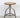 1960s Vintage Wood Seat Tubular Steel Industrial Stool