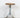 1960s Vintage Industrial Adjustable Wooden Seat Blue Painted Industrial Stool