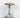 1960s Vintage Industrial Adjustable Wooden Seat Blue Painted Industrial Stool