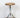1960s Vintage Industrial Adjustable Wooden Seat Blue Painted Industrial Stool
