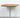 1960s – 70s Vintage Wood Top Aluminum Pedestal Table