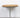1960s – 70s Vintage Wood Top Aluminum Pedestal Table