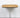1960s – 70s Vintage Wood Top Aluminum Pedestal Table