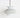 1970 - 80's JEKA Vintage White Metal Multi-Shade 1098-H Pendant Lamp