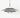 1970's Vintage Danish Layered Grey Metal Pendant Light