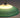 1960 - 70's Vintage Green & Cream Striped Pendant Light