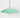 1960 - 70's Vintage Green & Cream Striped Pendant Light