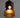 1960's Nanny Still-McKinney Vintage Amber Glass & Patinated Copper Pendant Light