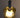 1960 – 1970's Vintage Amber Textured Glass Pendant Light