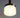 1970s Vintage Copper & Textured Clear Glass Pendant Light